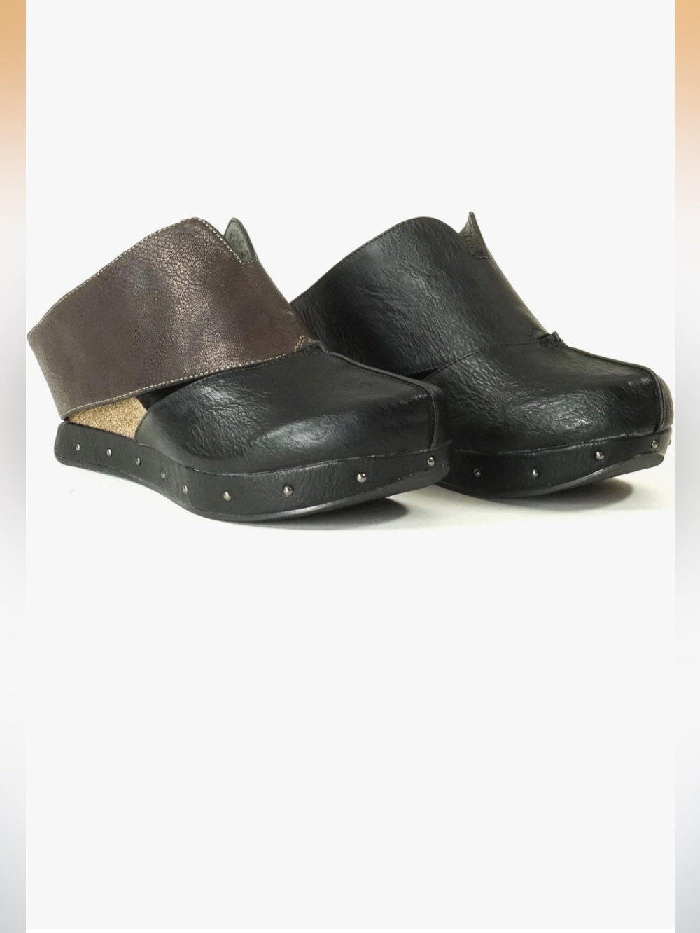 Modzori - Women’s, Giza, Mid Wedge, Leather, Reversible, Clog, Size 7